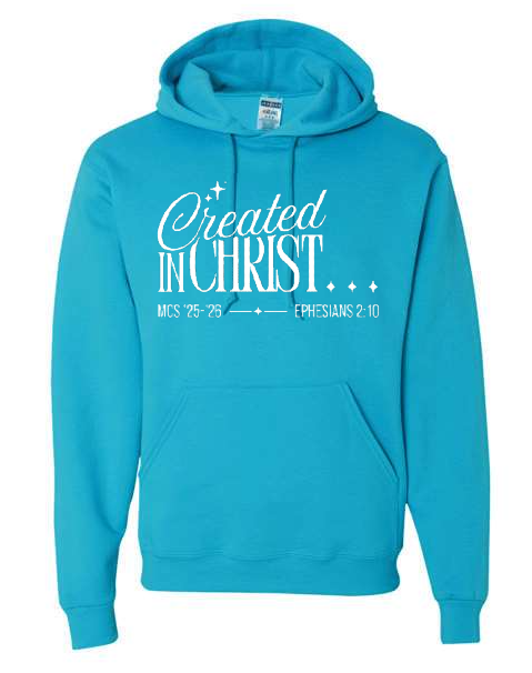 Youth Teal Pullover Hoodie