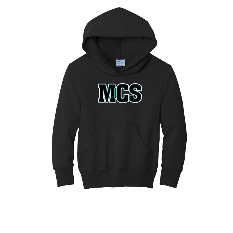 MCS Adult Tackle Twill Hoodie Black Version