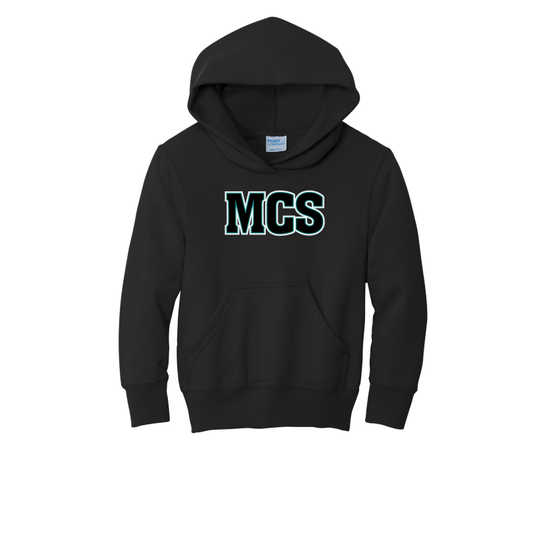 MCS Youth Tackle Twill Hoodie Black Version